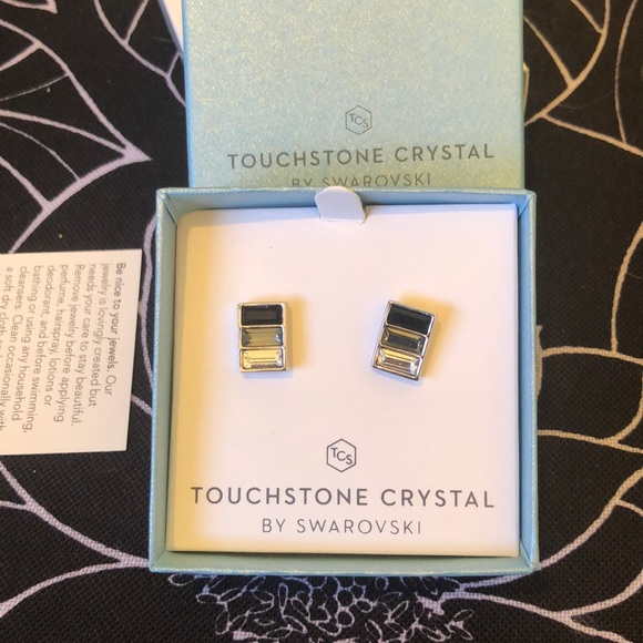 Swarovski Jewelry - Touched by Swarovski pitch earrings